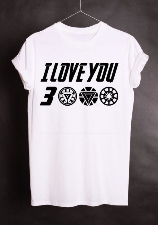 Superhero Movie Quote I Love You 3000 Cosplay T-Shirt