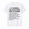 5 things you should know about my grandma t shirt