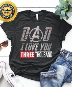 I Love You 3000 Iron Man T-Shirt