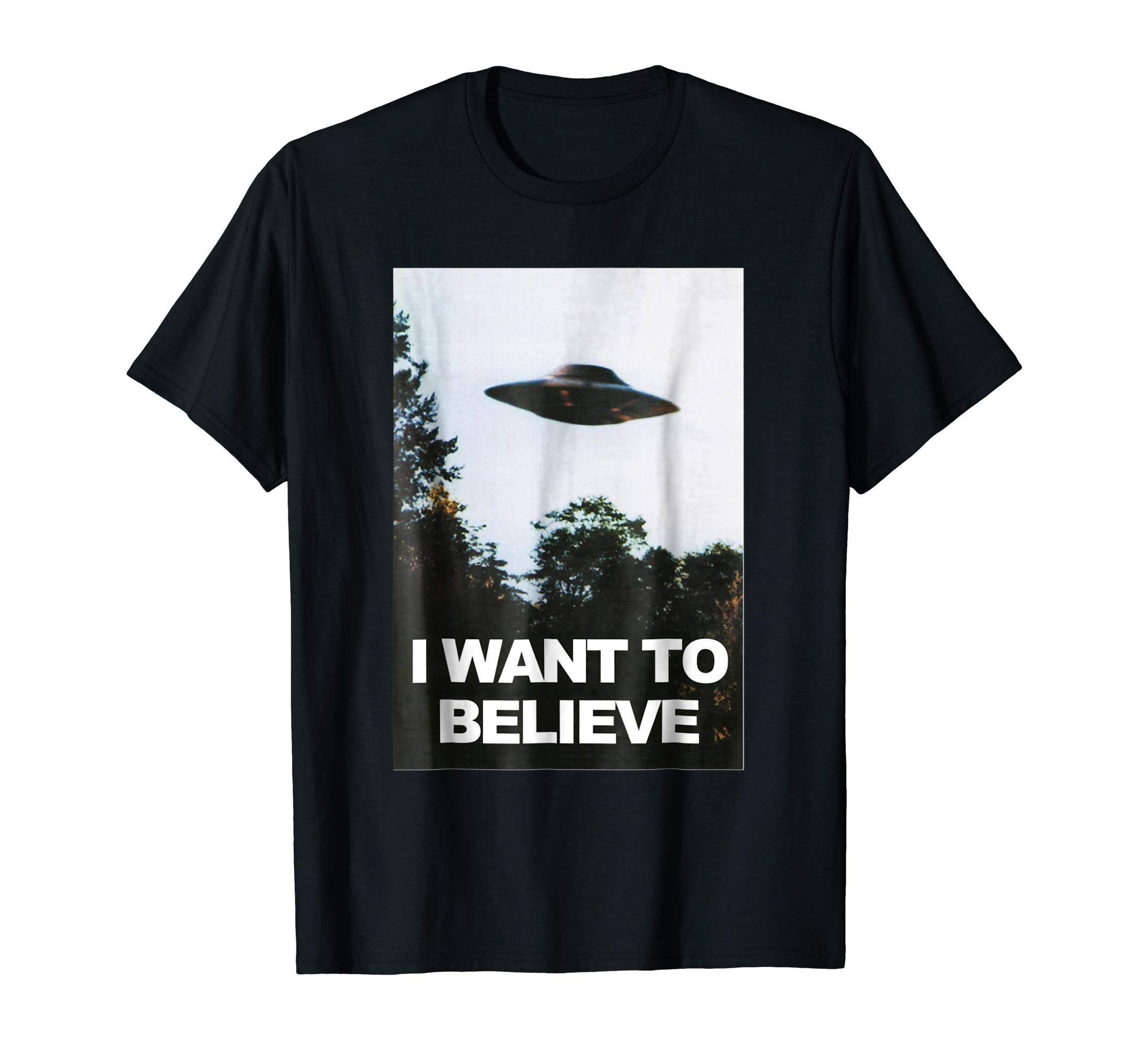 Alien UFO Hunter Shirt I Want To Believe T-Shirt - Reviewshirts Office