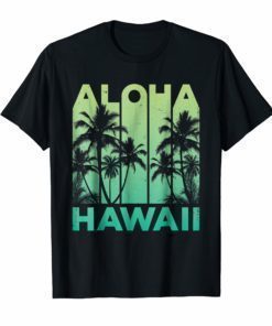 Aloha Hawaii Hawaiian Island Tee Shirt