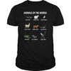 Animals Of The World T-Shirt Funny Animal Real Names