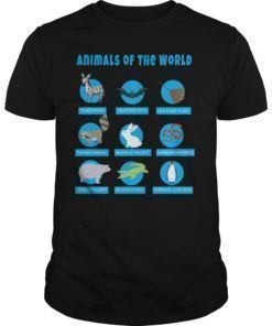 Animals of The World Shirt