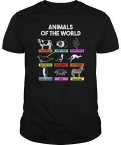 Animals of The World Shirt