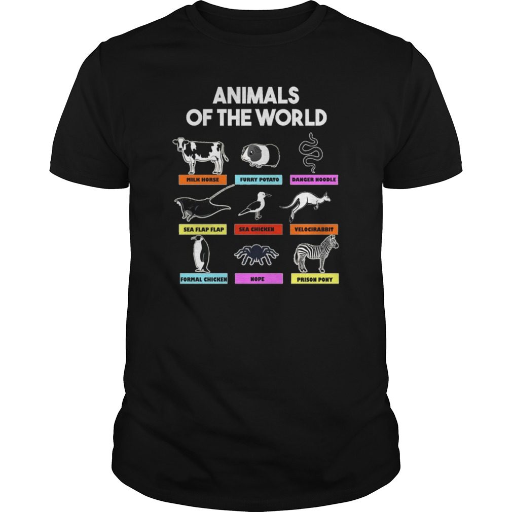 Animals of The World Shirt - ShirtsMango Office