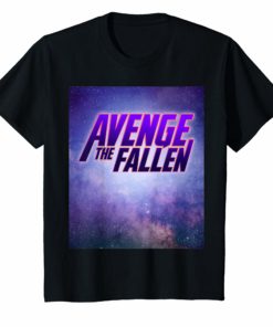 Avenge The Fallen Superhero Themed T-Shirt