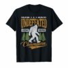 Bigfoot T-shirt Undefeated Hide & Seek Sasquatch Yeti Gift
