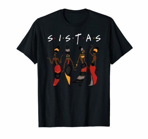 Black Sistas Queen Melanin African American Women T-Shirts