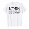 Boy mom surrounded by balls t-shirt