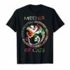 Cat Lovers Mix Flower- Mother of Cats Flower Hot 2019 TShirt