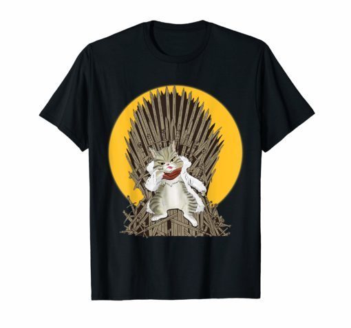 Cat Of Thrones Funny Cat Lover T Shirt