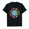 Children Around The World Tee Save Earth Day T-Shirt Gifts