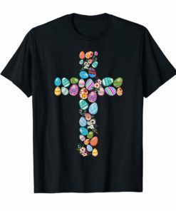 Christian Cross Eggs Easter T-Shirt