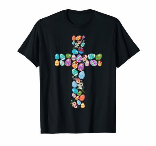 Christian Cross Eggs Easter T-Shirt