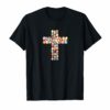 Christian Cross Eggs Easter T Shirt Gift For Men Women Kids
