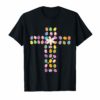 Christian Cross Eggs Easter T-Shirt Gift For Men Women Kids