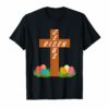 Christian Easter T-shirt Egg Cross