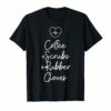 Coffee Scrubs And Rubber Gloves Nurse Gift T-Shirt