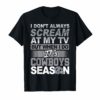Cowboys football Dallas Fans T Shirt