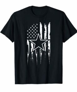 Cowboys football Dallas Fans USA Flag Shirt
