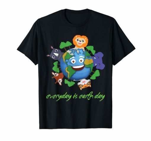 Cute Everyday is Earth-Day T shirt For Men Women Kids