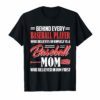 Daddy Behind Every Baseball Player Family Gift Shirt