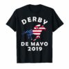Derby Horse Race De Mayo American Flag Shirt Gift