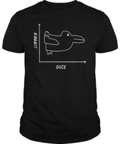 Duck Rabbit Graph Fun Math Shirt