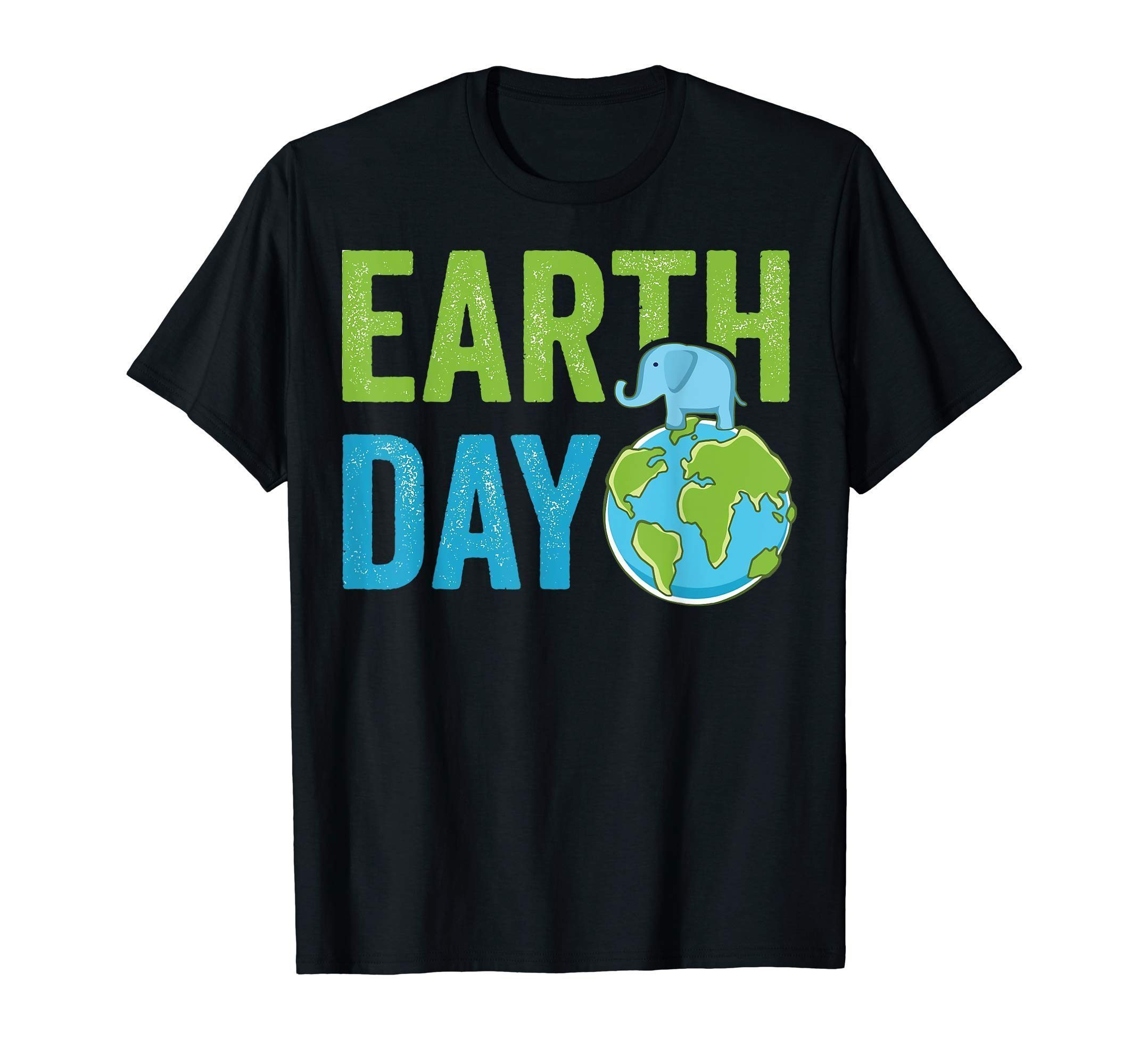Earth Day 2019 TShirt Great Vintage Earth Day Elephant Shirt ...