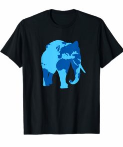 Earth Day 2019 with Elephant T-shirt for Teachers and Kids