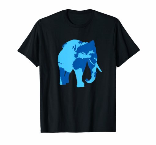 Earth Day 2019 with Elephant T-shirt for Teachers and Kids