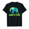 Earth day Elephant 2019 T-shirt for Kids