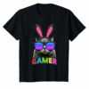 Easter Bunny Cat Gamer Shirt