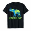 Elephant Earth Day T-shirt For Earthday 2019 Tee