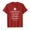 Empowered Teachers Red For Ed T-Shirt Pennsylvania