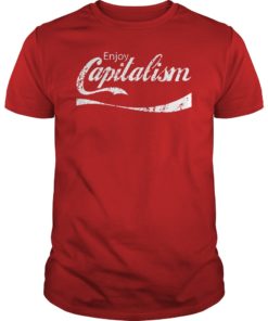 Enjoy Capitalism American Entrepreneur Political Money T-Shirt
