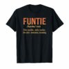 FUNTIE - Like Auntie Only Cooler T-shirt Gift For Aunt