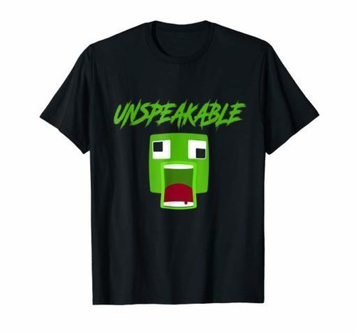 Fan Unspeakable Tshirt Hot Tee Gamer Love Gift