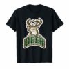 Fear The Deer Big Buck Distressed Tee Shirt