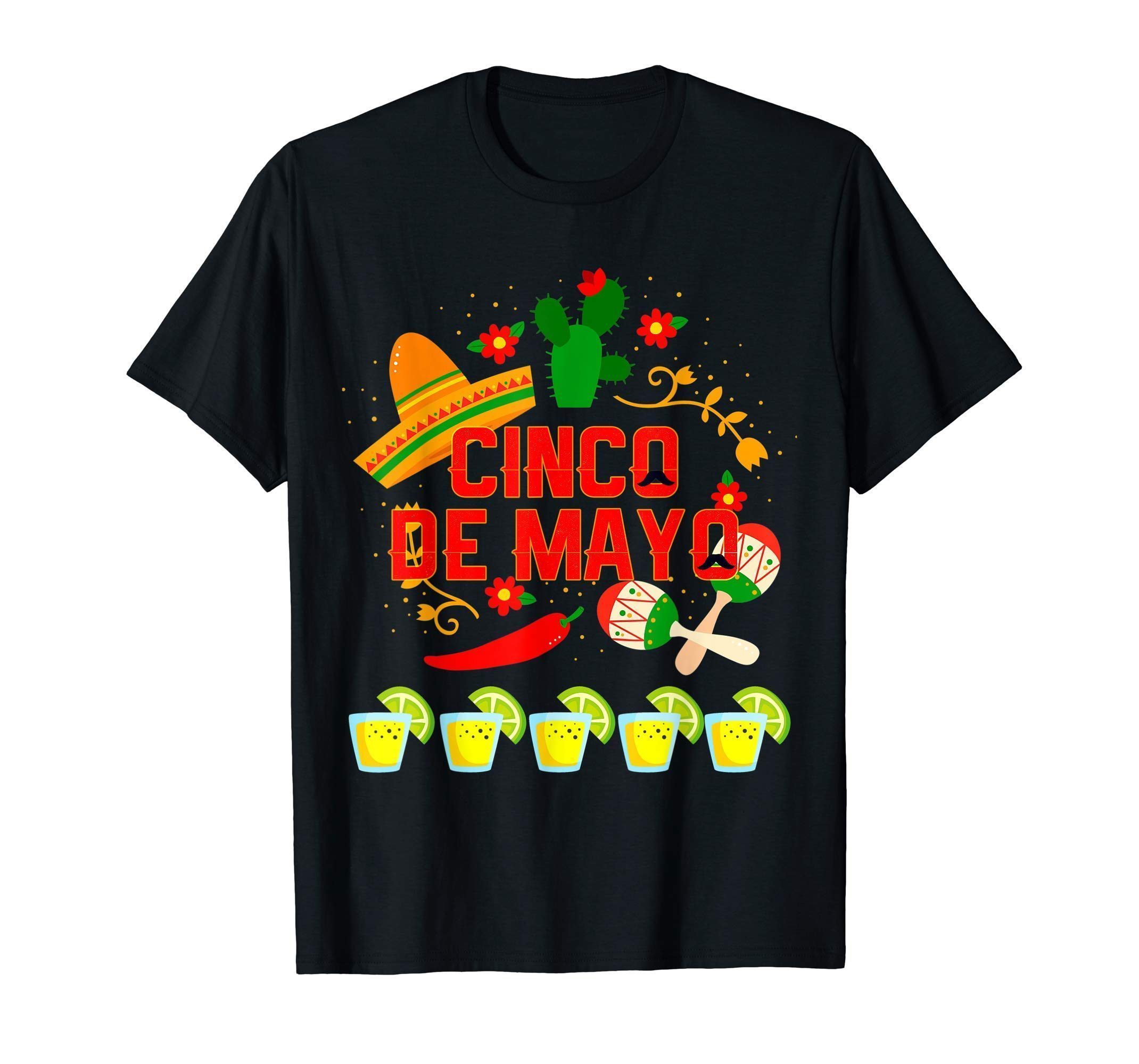 Fiesta Cinco De Mayo T-Shirt Cinco De Mayo Costume Shirt - Reviewshirts ...