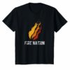 Fire Nation Video Gaming Flame Gamer Tee Shirt