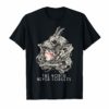 Free Folk Girl with skull - The North never Forgets T-shirt