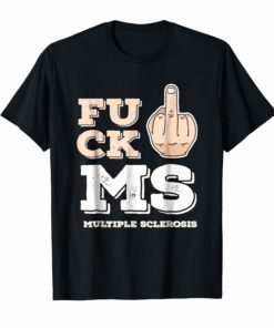 Fuck Heart MS Multiple Sclerosis - Fighter Warrior