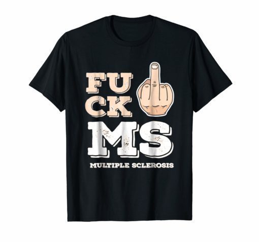 Fuck Heart MS Multiple Sclerosis - Fighter Warrior