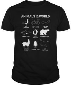 Funny Animals of the World Shirt