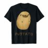 Funny Cute Dog Pug Potato T-Shirt