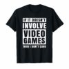 Funny Video Game T Shirts for Men Boys Games Gamer Gifts