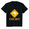 G'Day Mate T-Shirt Funny Kangaroo Tee For Holiday Down Under