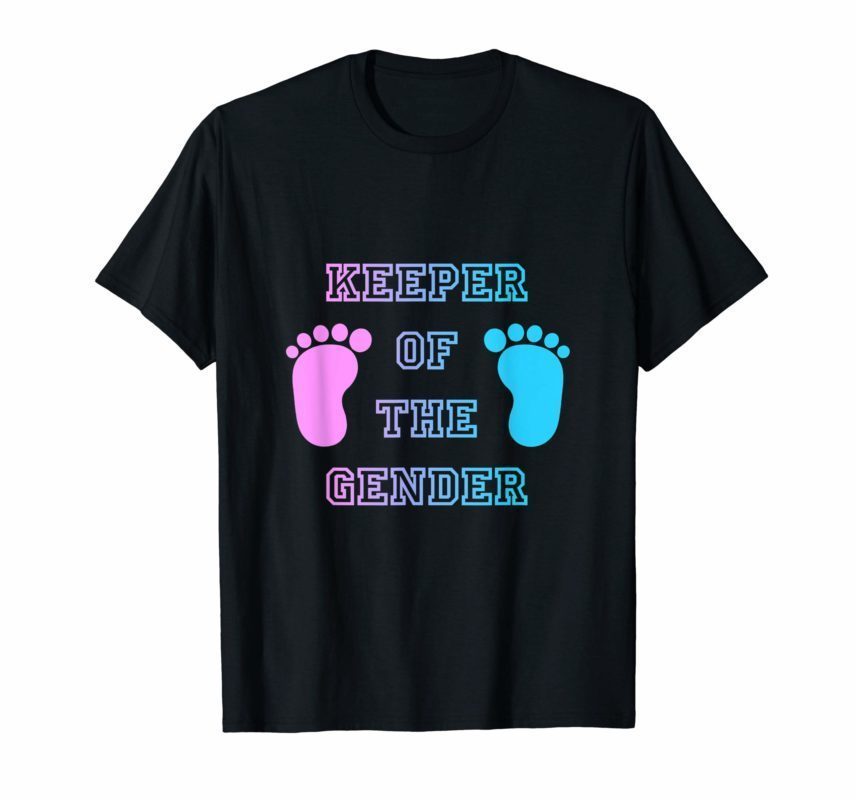 Gender Reveal Shirt Keeper of the gender Party Supplies - Reviewshirts ...
