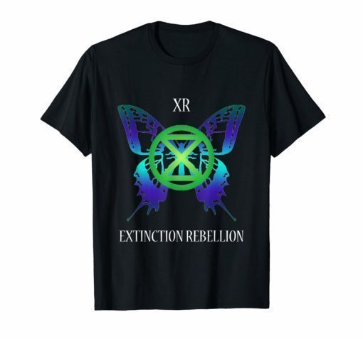 Global Environmentalist Movement XR Extinction Rebellion T-Shirt
